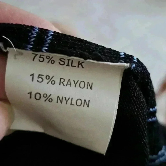 Shirt PULLOVER MENS SILK - Picture 5 of 5